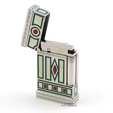 Load image into Gallery viewer, Angled front view of the lighter with the lid on.