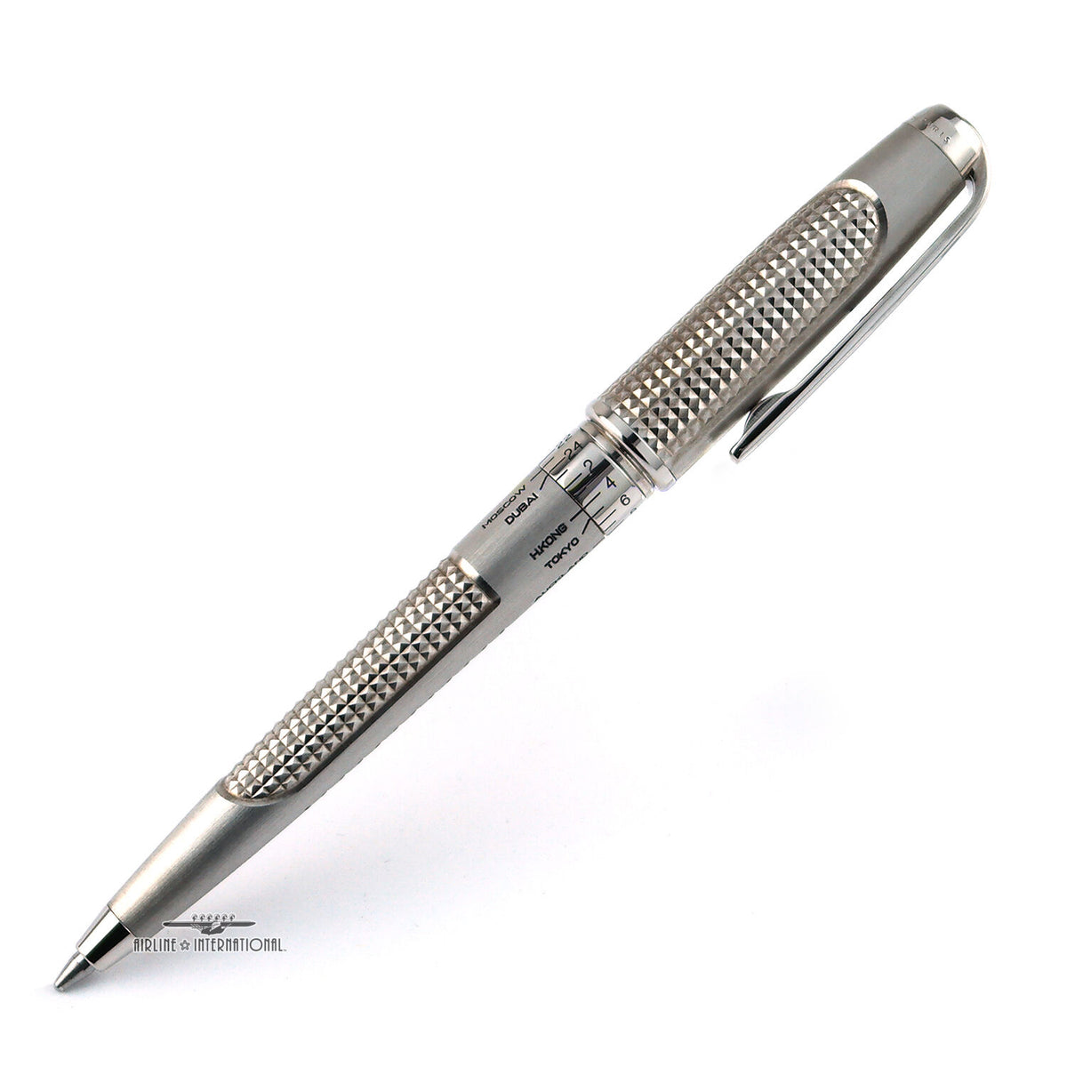 S.T. Dupont 007 Mini Olympio Palladium Ballpoint/Pencil | Airline Intl