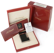 Load image into Gallery viewer, S.T. Dupont Montparnasse Black Lacquer and Palladium Lighter - VAULT KEPT!