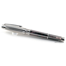 Load image into Gallery viewer, Side view of the rollerball pen with the cap on.