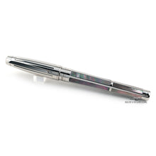 Load image into Gallery viewer, Front view of the rollerball pen with the cap on.