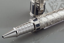 Load image into Gallery viewer, Close up to the rollerball pen grip section.