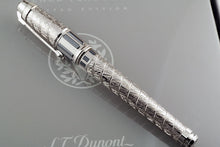 Load image into Gallery viewer, Side view of the rollerball pen with the cap on.