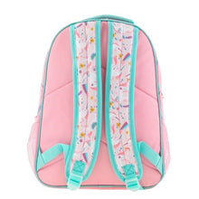 Load image into Gallery viewer, Back panel view of the pink uniform backpack.