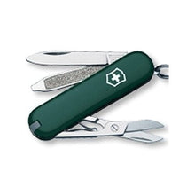 Load image into Gallery viewer, SWISS ARMY CLASSIC SD KNIFE - IN HUNTER GREEN
