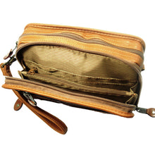 Load image into Gallery viewer, Interior view of the tan bag.