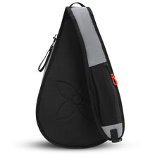 Load image into Gallery viewer, Back panel view of the stone colored bag.