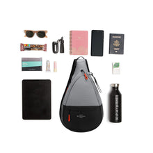 Load image into Gallery viewer, Sling bag in Stone with Items (Not Included)