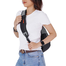 Load image into Gallery viewer, Sling bag in Stone with Model