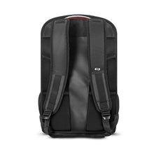 Load image into Gallery viewer, Back Panel View of the black backpack