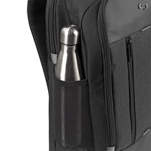 Load image into Gallery viewer, Side panel close up. A water bottle is tucked in the pocket.