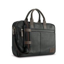 Load image into Gallery viewer, Angled front panel view with the shoulder strap laid on top.