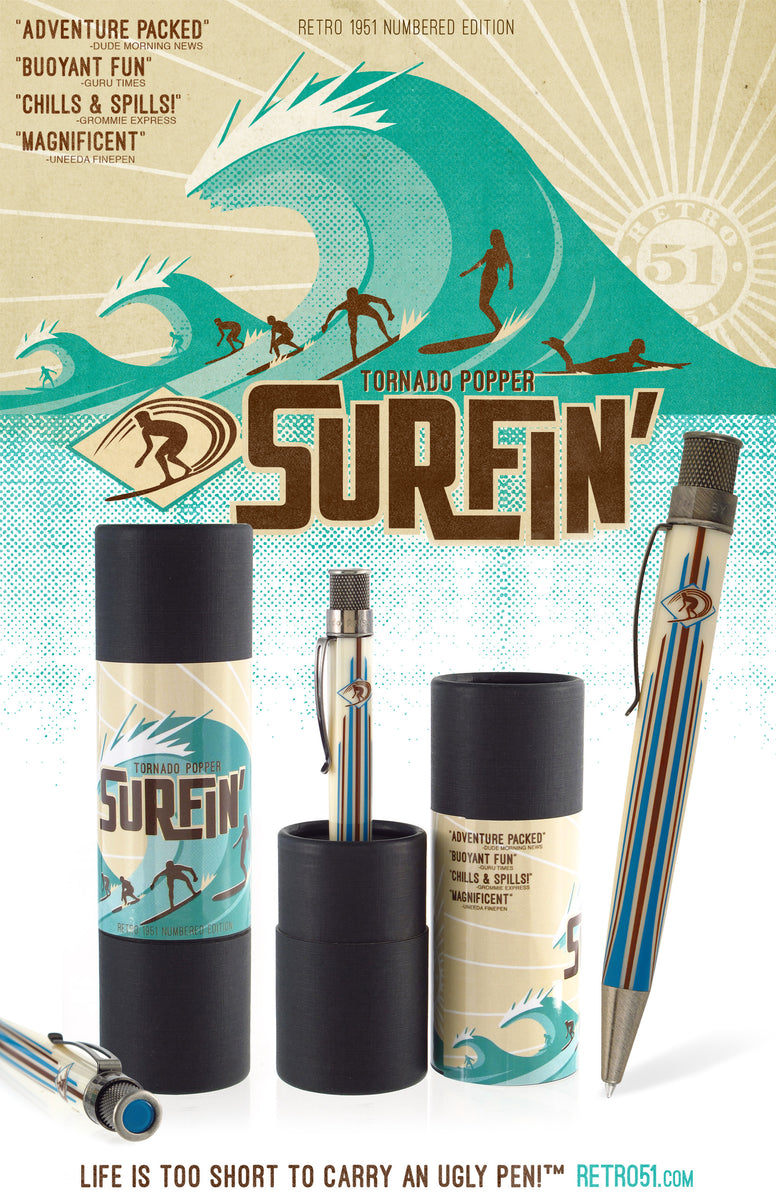 グラムリップス Retro 51 x Goldspot Exclusive NYC Skyline Ltd Ed Tornado Pen