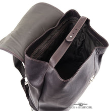 Load image into Gallery viewer, Top view of the bag with the flap opened