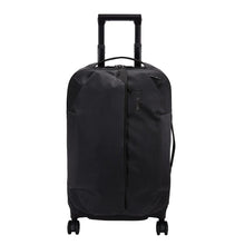 Load image into Gallery viewer, Front panel view of the black suitcase.