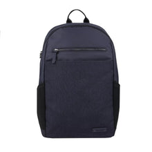 Load image into Gallery viewer, TRAVELON ANTI-THEFT METRO BACKPACK, BLUE FRONT VIEW