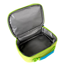 Load image into Gallery viewer, TWISE NY SIDE KICK COLLECTION - LUNCH BOX, Blue Puppy, Open