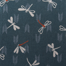 Load image into Gallery viewer, Taccia Kimono Three-Slot Pen Case Dragon Forest Fabric

