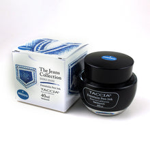 Load image into Gallery viewer, Taccia Jeans Collection Fountain Pen - 40 ml Ink Bottle, Indigo
