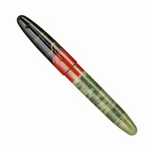 Load image into Gallery viewer, Front view of the fountain pen with the cap on.