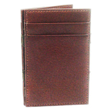 Load image into Gallery viewer, The Trickster Leather Wallet, Brown