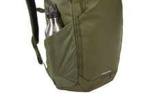 Load image into Gallery viewer, Side panel view with a water bottle tucked into the pocket. (Water bottle not included).