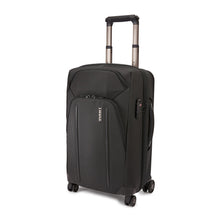 Load image into Gallery viewer, Thule Crossover 2 Carry On Spinner Luggage in Black, Front Angled View
