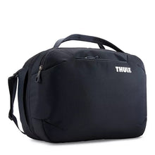Load image into Gallery viewer, Angled front panel view of the mineral blue bag.