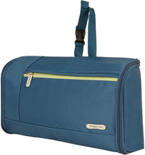 Load image into Gallery viewer, Travelon Flat Out Toiletry Kit, Blue Front