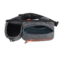 Load image into Gallery viewer, Travelon Greenlander Anti-Theft Hip Pack with Water Bottle Pouch, Top Unzippled