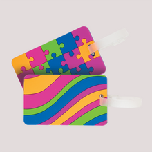 Load image into Gallery viewer, Travelon New Puzzle Luggage Tags - Set of 2