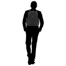 Load image into Gallery viewer, The back outline of a young man carrying the backpack on his back.