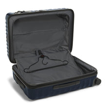 Load image into Gallery viewer, Interior view with the panel divider unzipped. you can hold garments with a hanger you can attach to the panel divider. (Hanger sold separately).