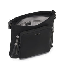 Load image into Gallery viewer, interior view showing a zipper-closing pocket on the inner back panel.