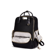 Load image into Gallery viewer, Tumi Voyageur Uma BackpackTumi Voyageur Uma Backpack, Front Pocket and Side Pocket Open