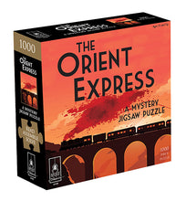 Load image into Gallery viewer, CLASSIC MYSTERY 1000 PIECE JIGSAW PUZZLE - THE ORIENT EXPRESS
