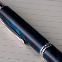 Load image into Gallery viewer, Pilot Vanishing Point SE Fountain Pen | Marble Blue
