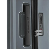 Load image into Gallery viewer, Close up to the top panel, showing a grab handle, and a TSA-approved three-digit combination lock.