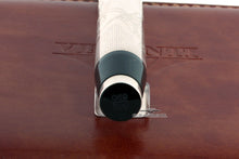 Load image into Gallery viewer, Close up to the end of the pen's barrel. It has the edition number engraved on it.