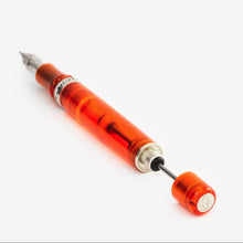 Load image into Gallery viewer, Visconti Homo Sapiens Demo Stones Fountain Pen Mandarin Garnet