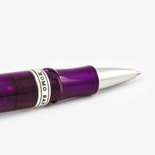 Load image into Gallery viewer, Visconti Homo Sapiens Demo Stones Rollerball Pen Amethyst, Uncapped