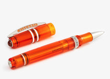 Load image into Gallery viewer, Visconti Homo Sapiens Demo Stones Rollerball Pen Mandarin Garnet, Uncapped