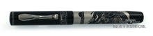 Load image into Gallery viewer, Front view of the fountain pen with the cap on, closed.