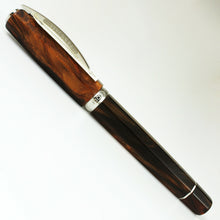 Load image into Gallery viewer, Side view of the fountain pen with the cap on.