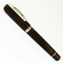 Load image into Gallery viewer, Side view of the fountain pen with the cap on, closed.