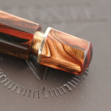 Load image into Gallery viewer, Visconti Medici Fountain Pen w/Rose Gold Trim