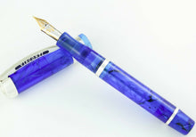 Load image into Gallery viewer, Visconti Ponte Vecchio Challenge Golf Translucent Arctic Blue Limited Edition Fountain Pen