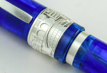 Load image into Gallery viewer, Visconti Ponte Vecchio Challenge Golf Translucent Arctic Blue Limited Edition Fountain Pen