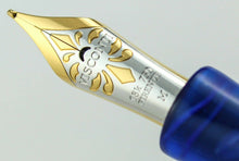 Load image into Gallery viewer, Visconti Ponte Vecchio Challenge Golf Translucent Arctic Blue Limited Edition Fountain Pen