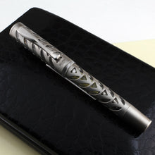 Load image into Gallery viewer, Visconti Silver Skeleton Fountain Pen - F